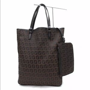 Fendi Zucchino canvas tote